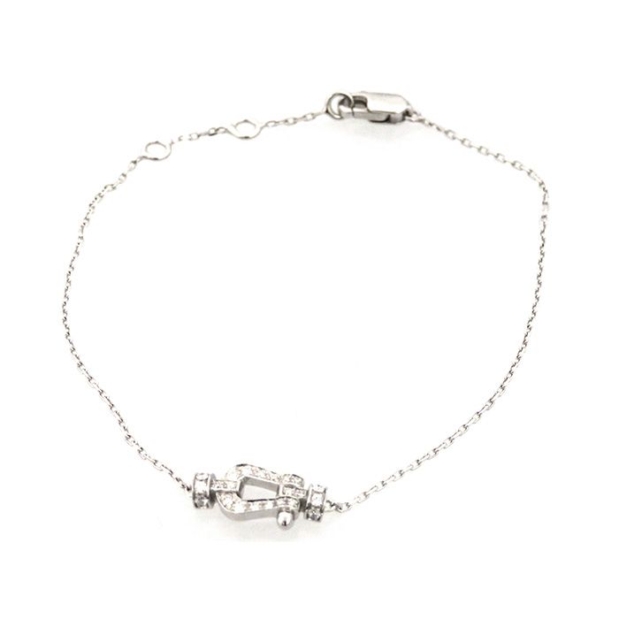 FRED Force 10 Diamond Bracelet 18K White Gold