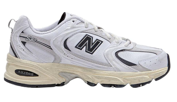 New Balance 530 White Black MR530WBV Casual Running Shoes