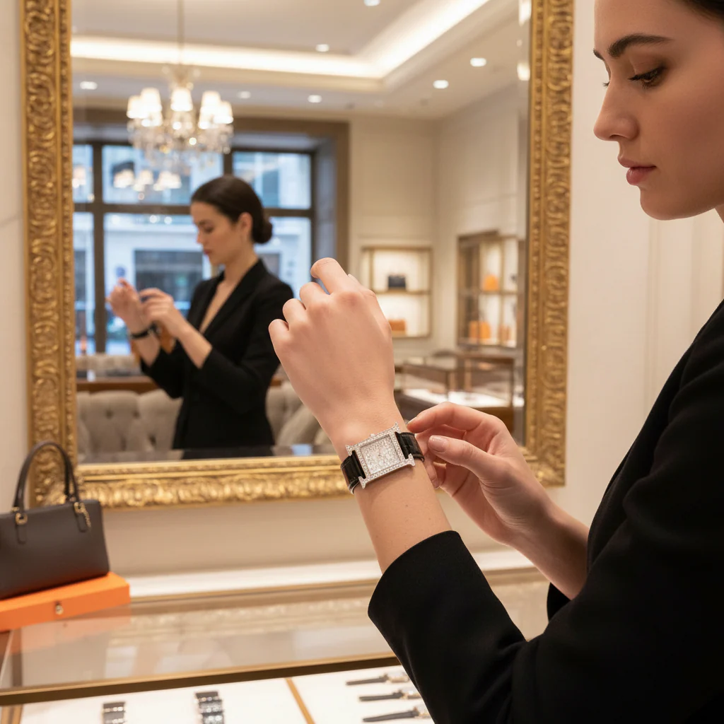 Hermès Heure H 25mm High Jewelry 