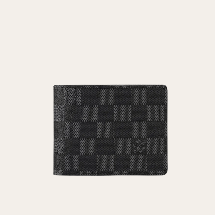 Louis Vuitton Multiple Wallet Damier Graphite 11.5 Inches N62663