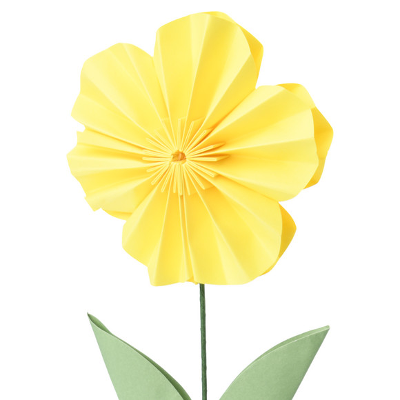 My Home Kleiner Deko-Aufsteller Papierblume