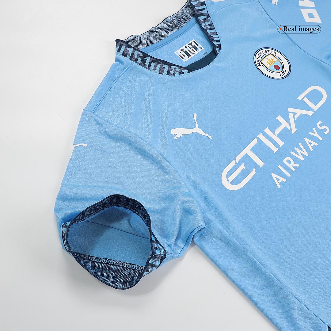 FODEN #47 Manchester City Home Player Version Jersey - UCL