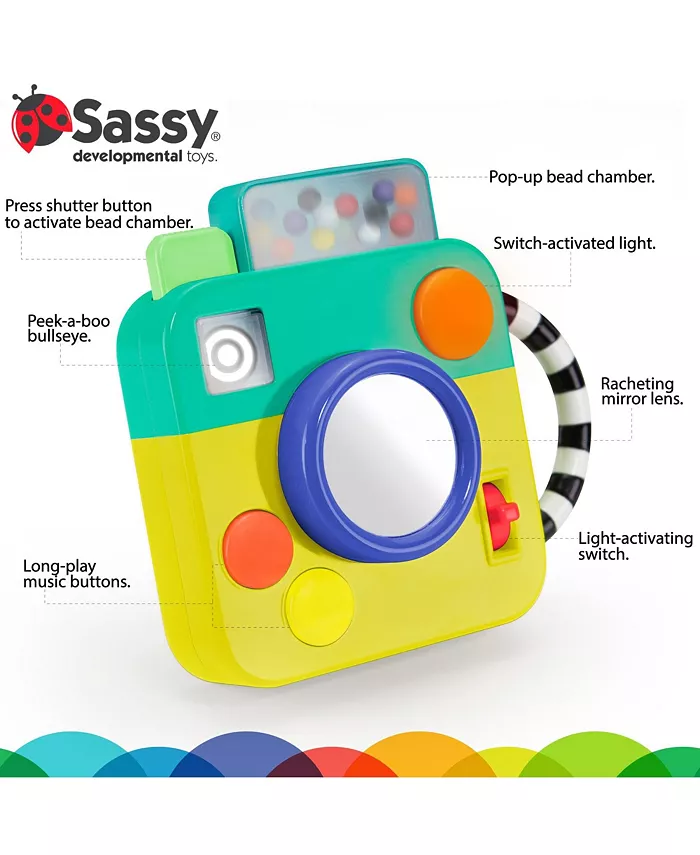 Sassy Baby Sassy Busy Baby Camera Musical and Developmental Toy