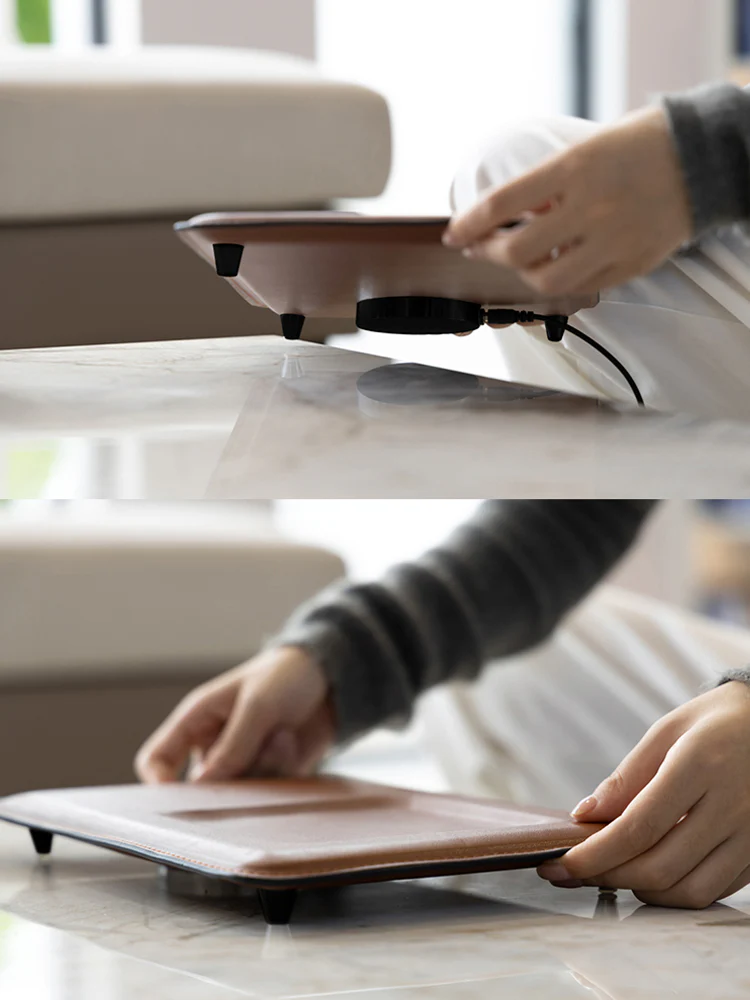 LA052 - Wireless Charging Portable Lamp Night Light Bedside Lamp LED Desktop Charging Decoration