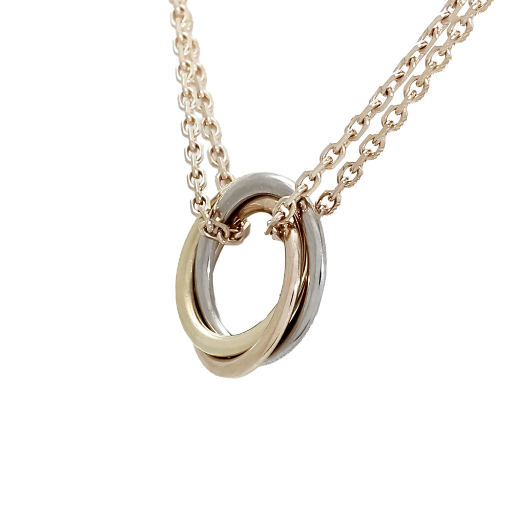Cartier Trinity Necklace Tri-Gold B7218200