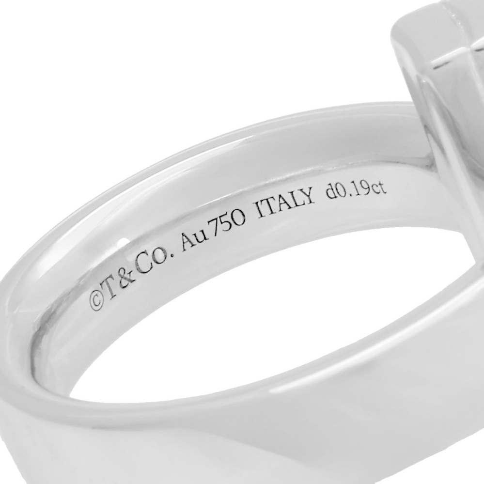 Tiffany & Co. Tiffany T One Ring 18K White Gold Diamond