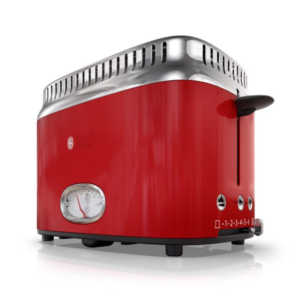 Retro Style 2-Slice Toaster, Red, TR9150RDR