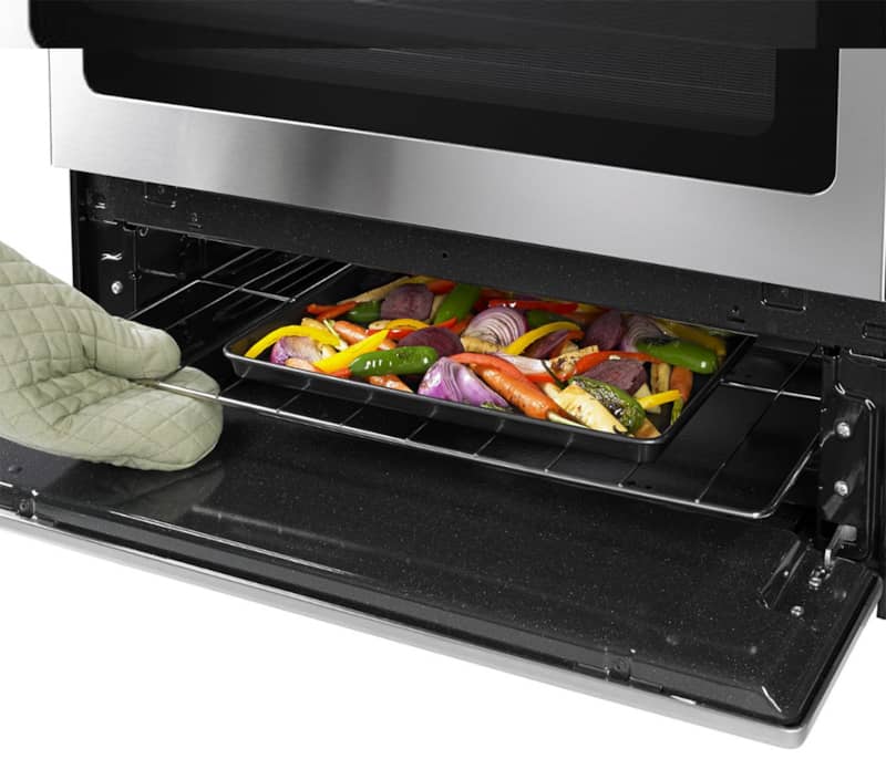 Amana 30 Stainless Steel Gas Range With Easy Touch Electronic Controls