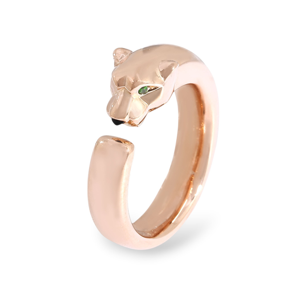Cartier Mayon Pantale Ring 18K Rose Gold B4230000