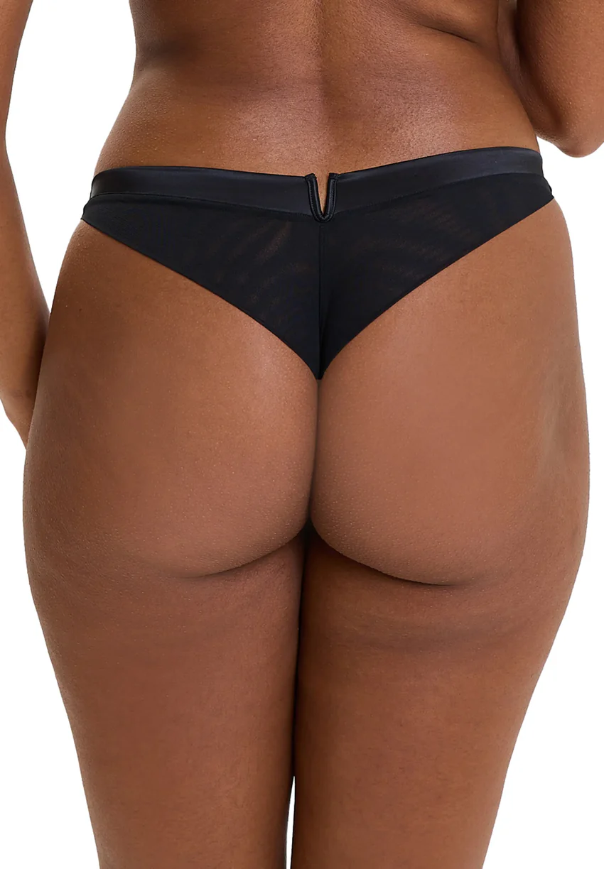 Tanga Alberta Noir & Or