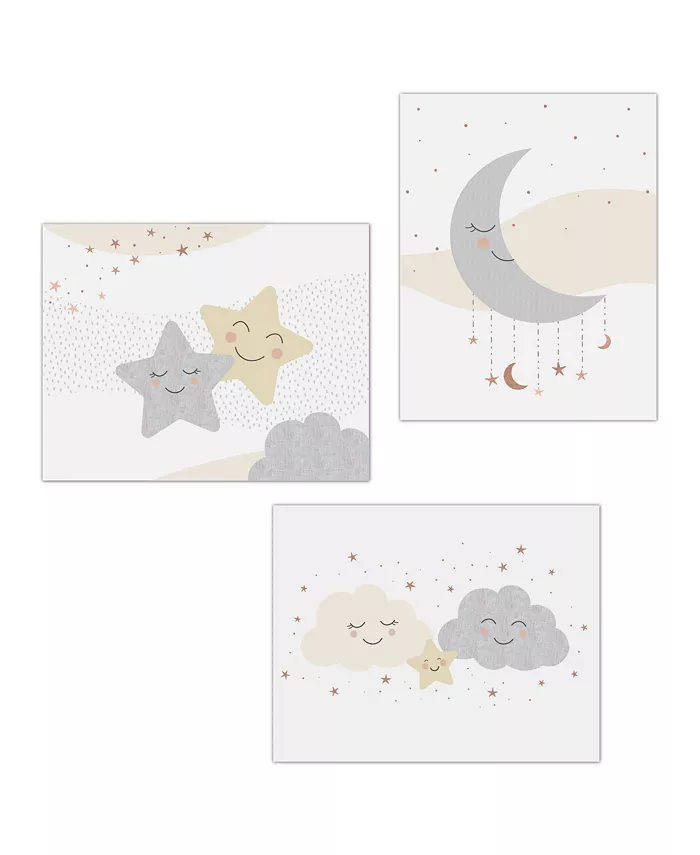 Lambs and Ivy Goodnight Moon 3-Piece Unframed Nursery Child Wall Art 11