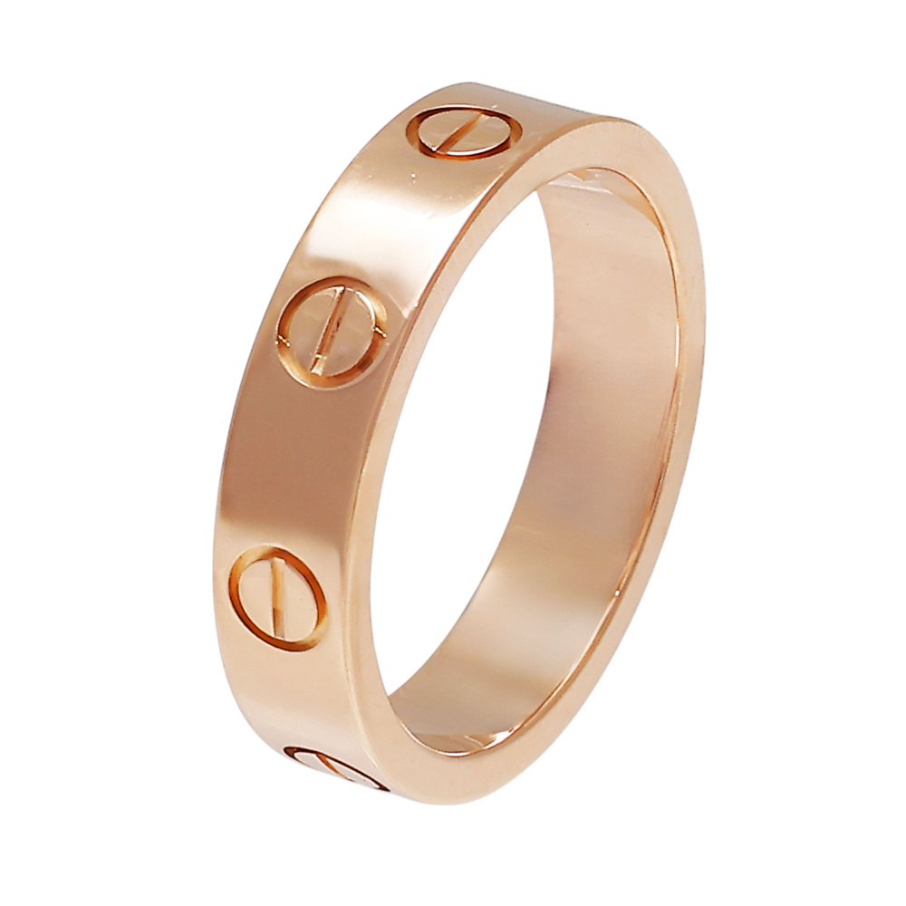 Cartier Love Ring 18K Rose Gold Diamond B4085200
