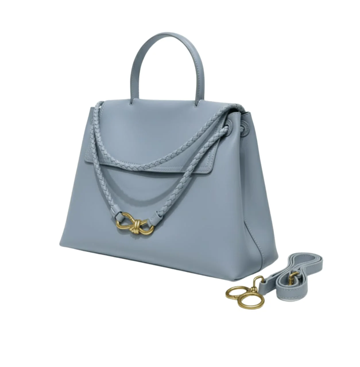 Bottega Veneta Bag | Ciao Top Handle Bag Light Blue Leather