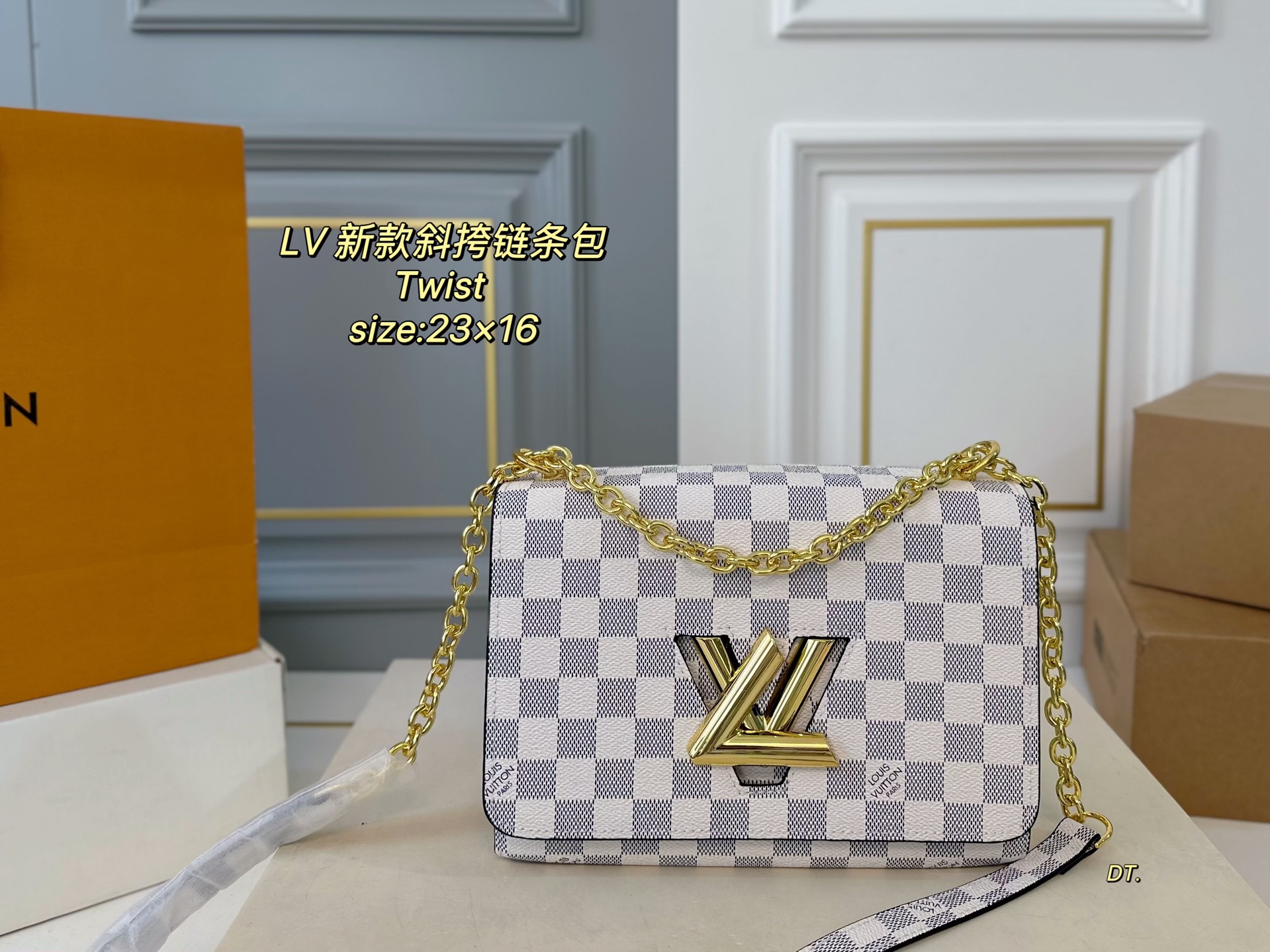 LV new Twist crossbody chain bag - cnluxepick