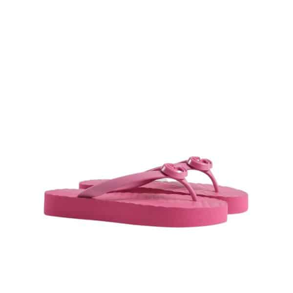 Gucci Women?S Chevron Thong Pink ?655463 J8710 5609