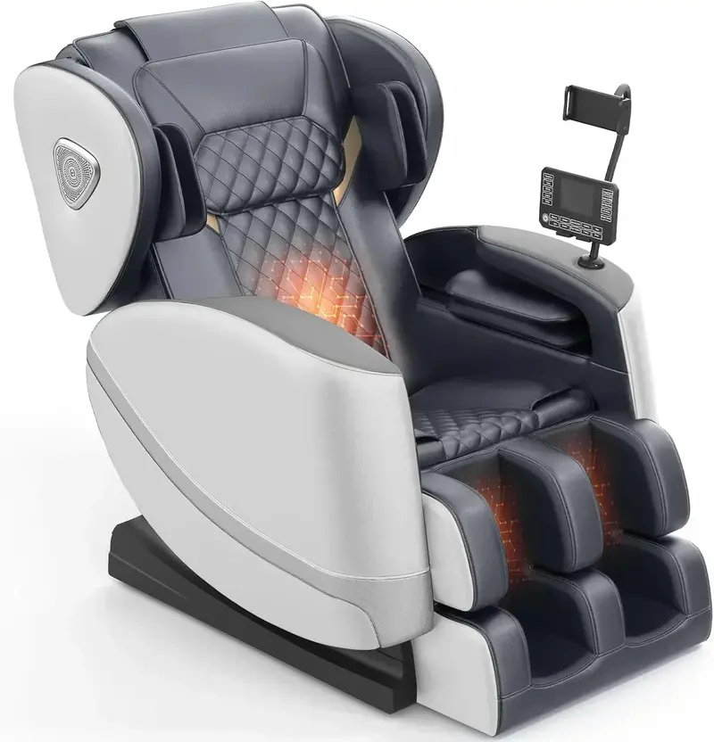 Zero Gravity Full-Body Massage Chair – 10-Point Roller System & Heated Foot Therapy