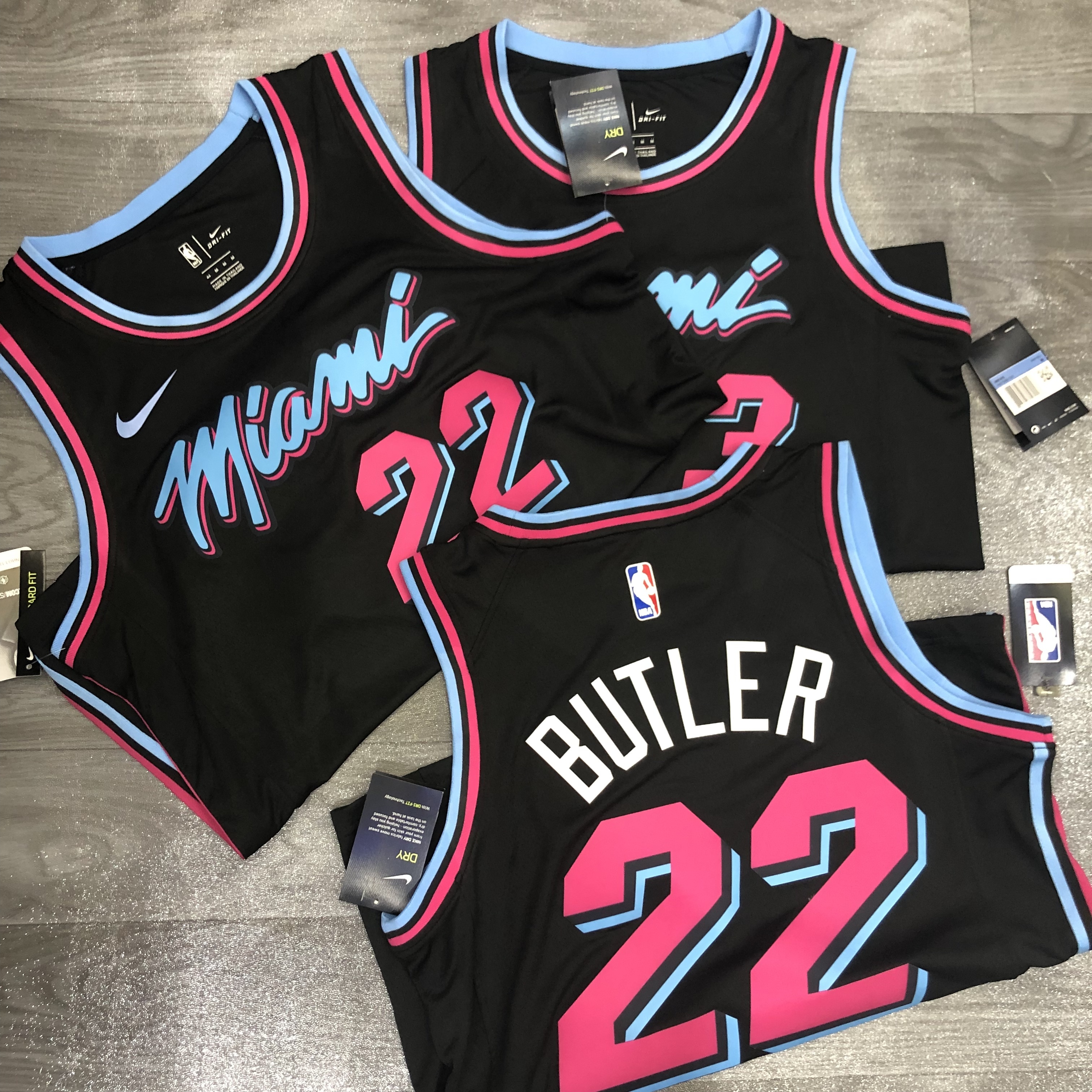 Miami Heat Black Jersey No.3