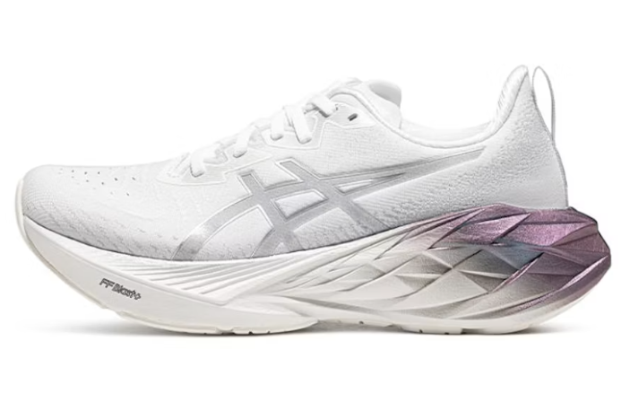 ASICS Novablast 4 Platinum Real White Pure Silver 1012B722-100