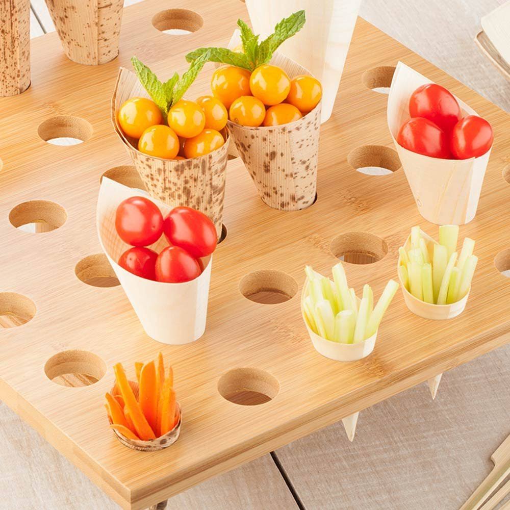 Bamboo Cone Stand |36 Slots