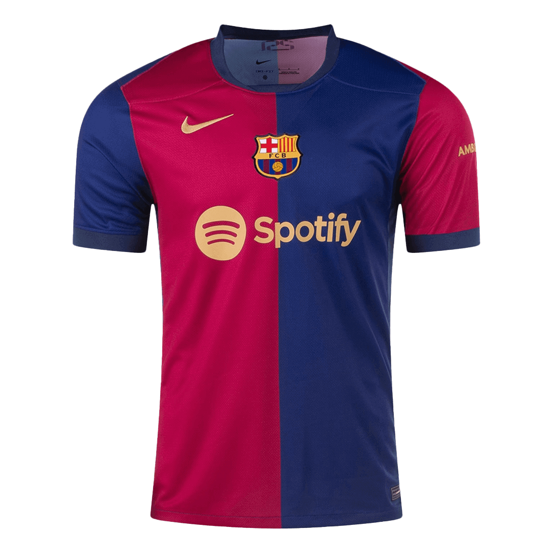RAPHINHA #11 Barcelona Home Soccer Jersey -UCL