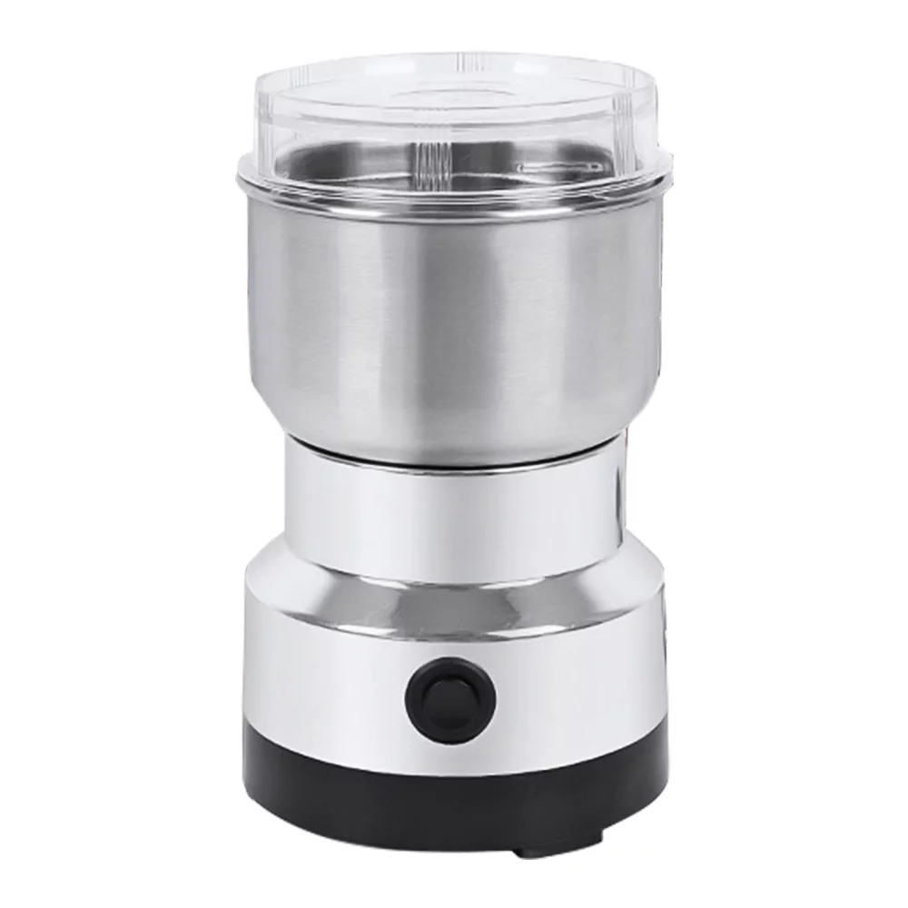 Anself Grinder Household Stainless Steel Electric Herb Pulverizer Four Edged Blade 150W High Power Ultrafine Coffee Triturator