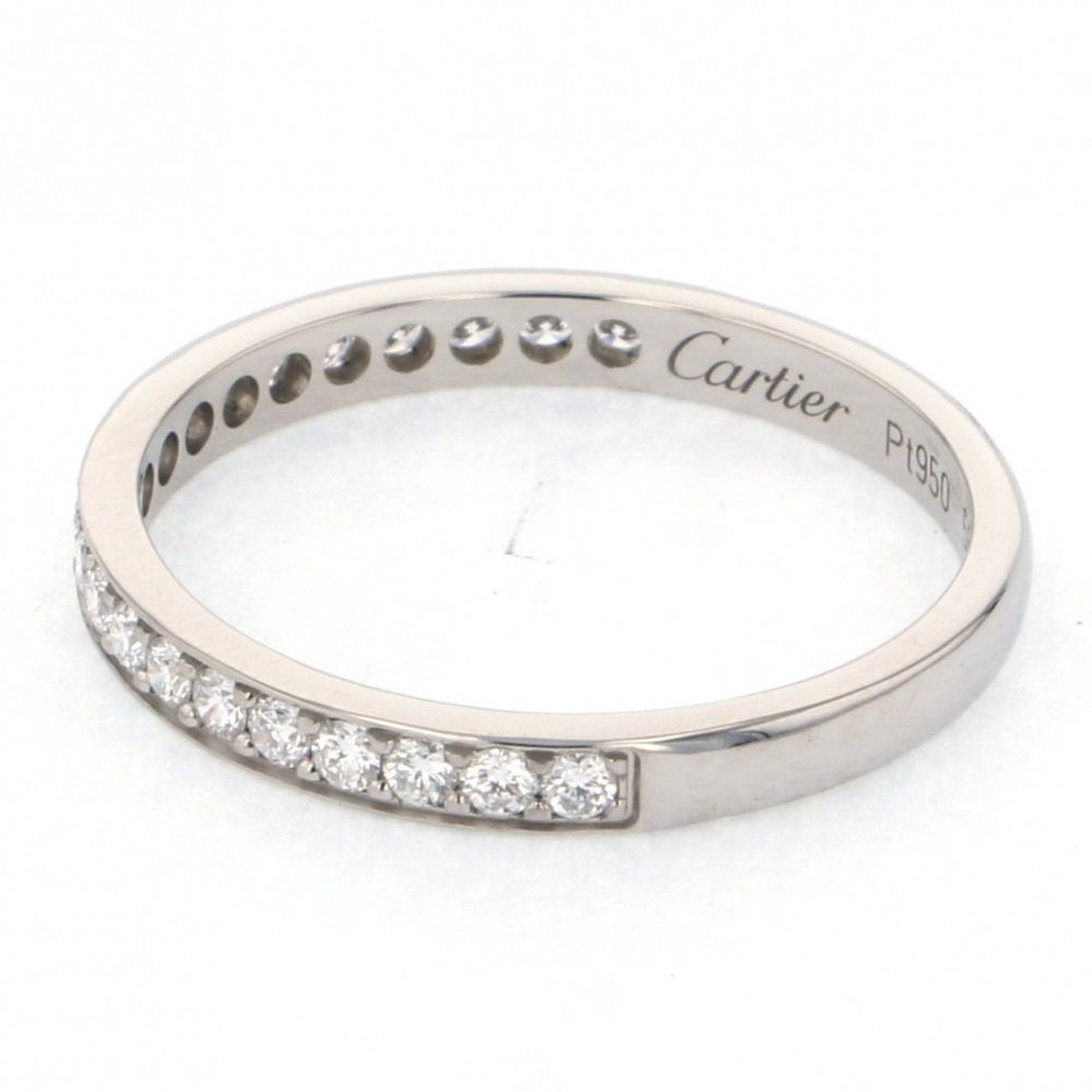 Cartier Ethancel Do PT950 Ring Platinum Diamond