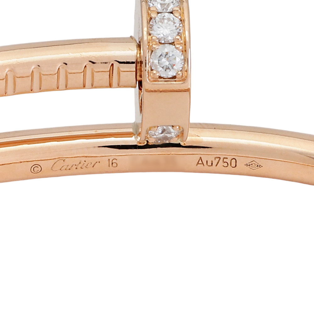 Cartier Juste un Clou Bracelet 18K Rose Gold Diamond