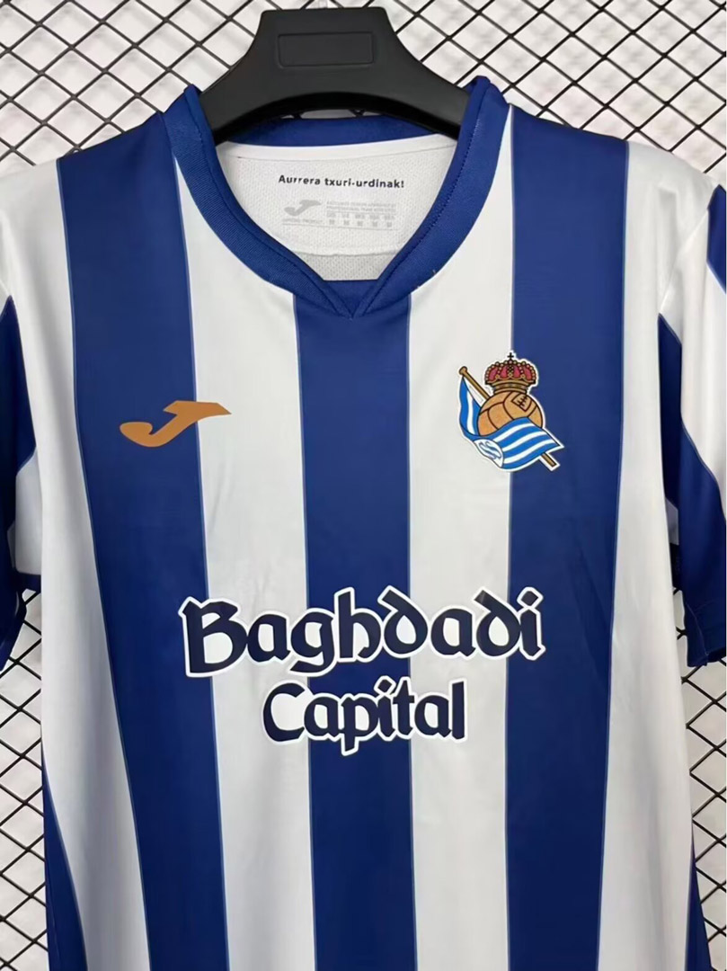 Real Sociedad 26/27 Home Jersey S-4XL Fan Version