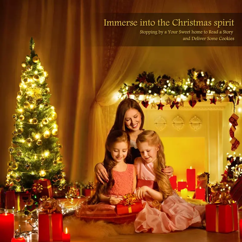 Slim Artificial Pencil Christmas Tree – 3-Foot Pre-Lit Design