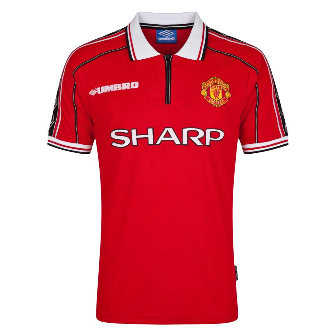 Retro Soccer Jersey Manchester United Home 98/00