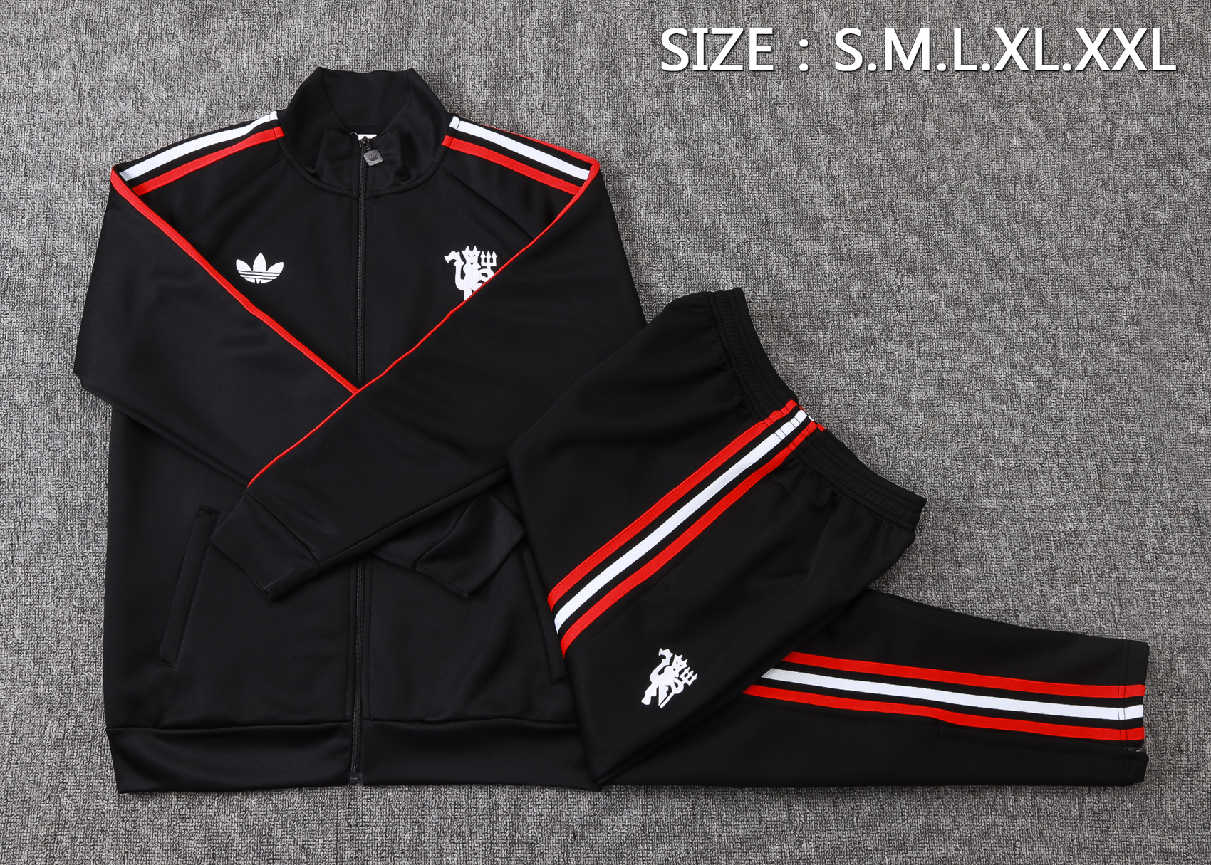 Man Utd 26/27 Full Zipper Training Suit 3