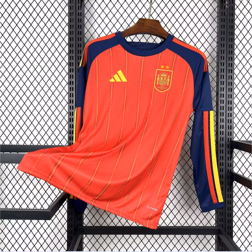 Espagne maillot foot 2026 2027 Manches Longues Coupe Du Monde€38.99