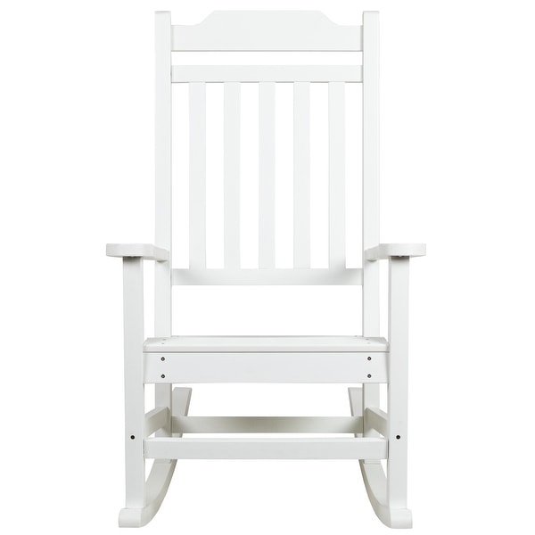 2 Pack AllWeather Faux Wood Rocking Chair