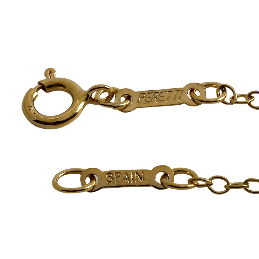 Tiffany & Co. Open Heart Peretti Necklace 18K Yellow Gold