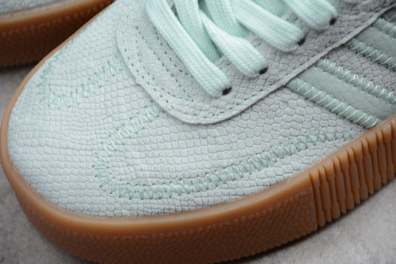 Adidas Sambarose Leather Vapour Green/Vapour Green/Gum B28166