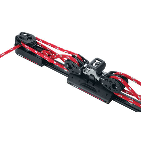 Harken Pair/Double Midrange Traveler End Controls w/Cam