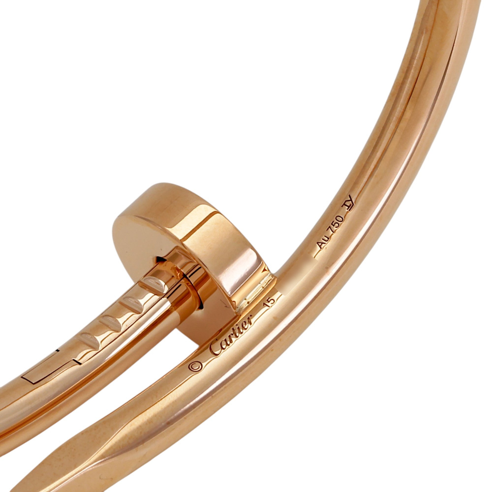 Cartier Juste un Clou Classic Model Bracelet 18K Rose Gold B6048100