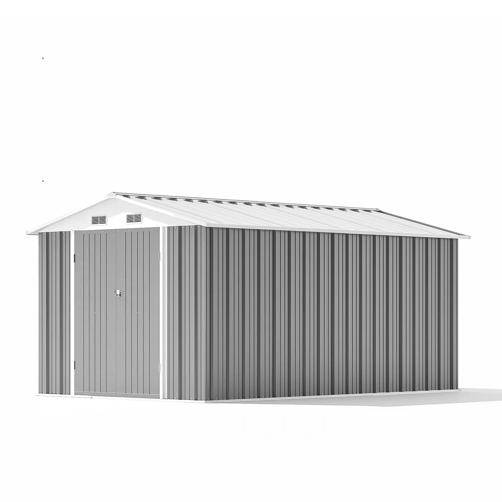 Patiowell 8x12 Metal Shed Pro