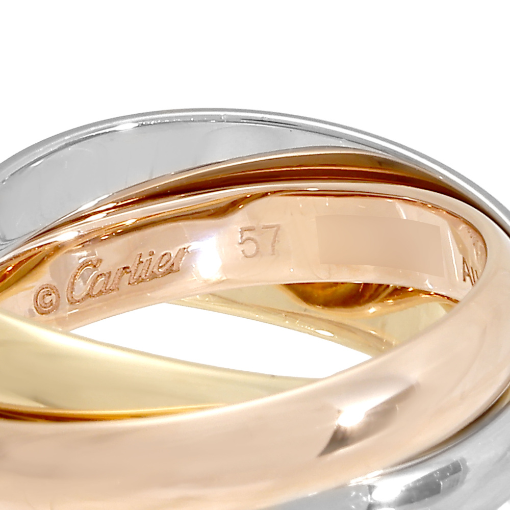 Cartier Trinity Ring Tri-Gold