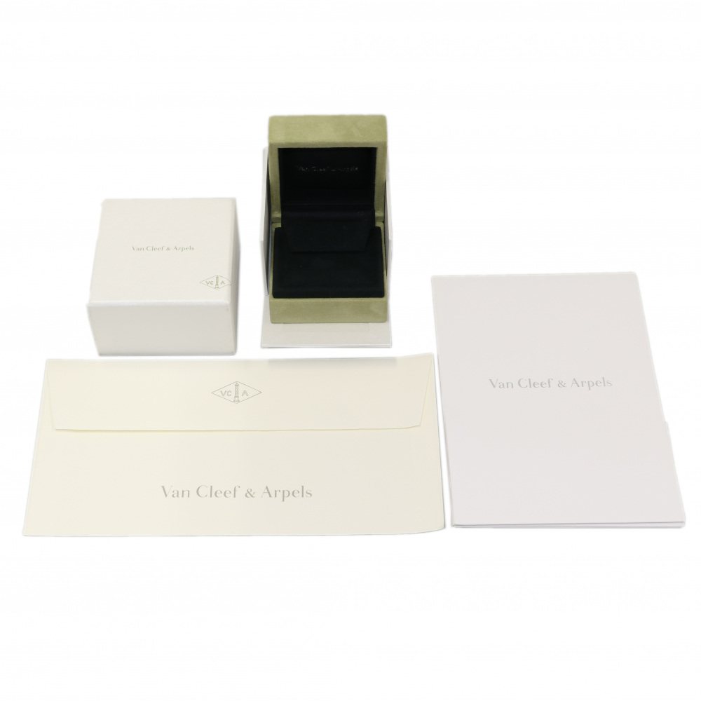 Van Cleef & Arpels Sweet Alhambra Earrings 18K Yellow Gold Onyx