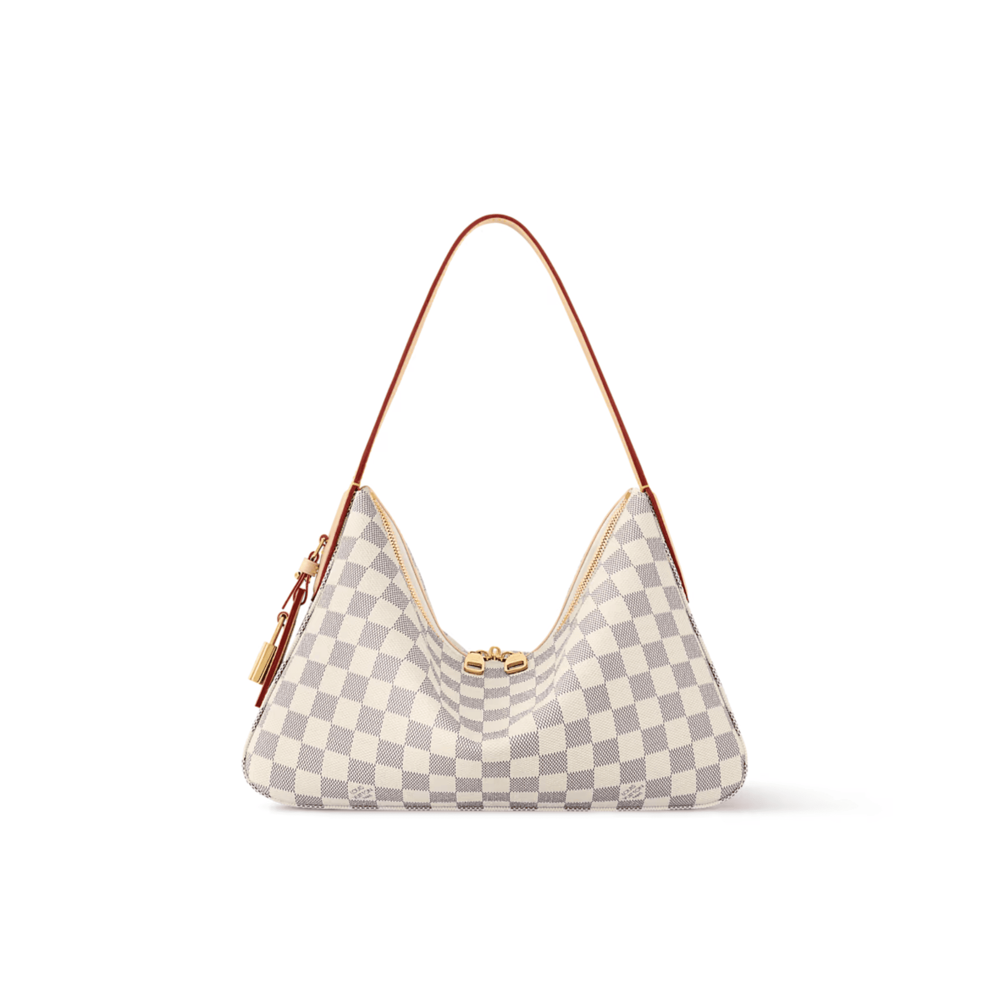 Louis Vuitton Slouchy PM Small Damier Azur Shoulder Bag 33cm/13in N00116