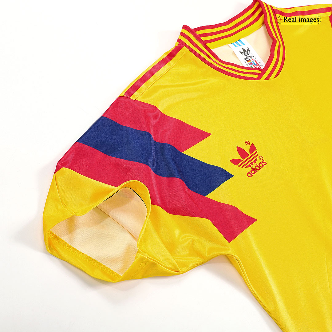 Retro Soccer Jersey Colombia Home 1990