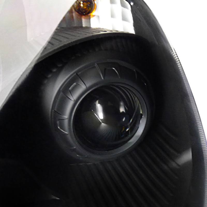 Spec-D Tuning Projector Headlights Black 06 Nissan 350Z