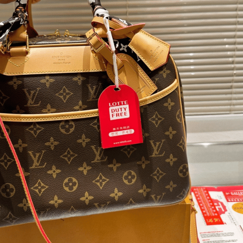 Louis Vuitton Deauville MM Monogram Brown 13.8 Inches