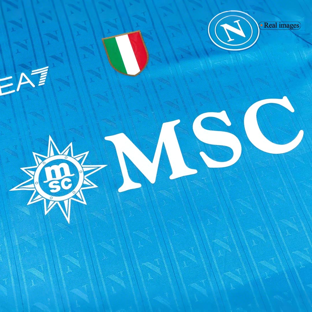 Napoli Home Authentic Soccer Jersey 2025/26