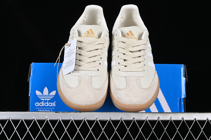 Adidas Samba Vegan White/Grey/Brown FW4455