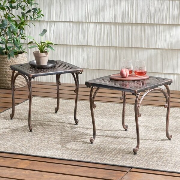 Modern Outdoor side table,for poolside,patio rocking chair