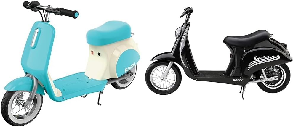 Electric Scooters Bundle - Petite Euro-Style in Blue and Miniature in Vapor