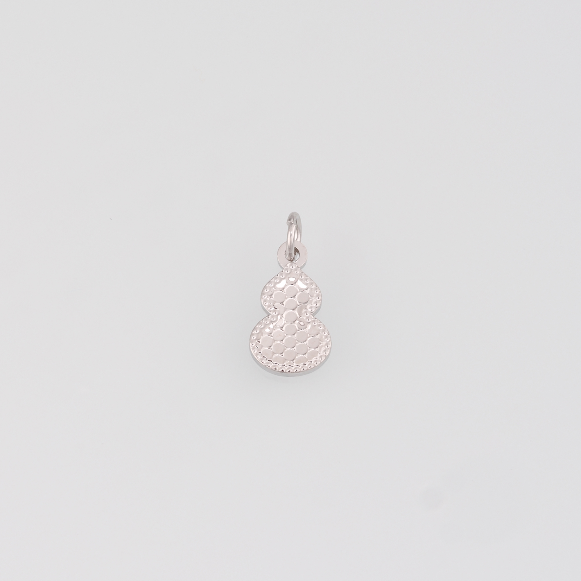 18K Gold Filled Gourd Pendant,Gourd Charm Earrings Necklace for DIY Jewelry Making Supply