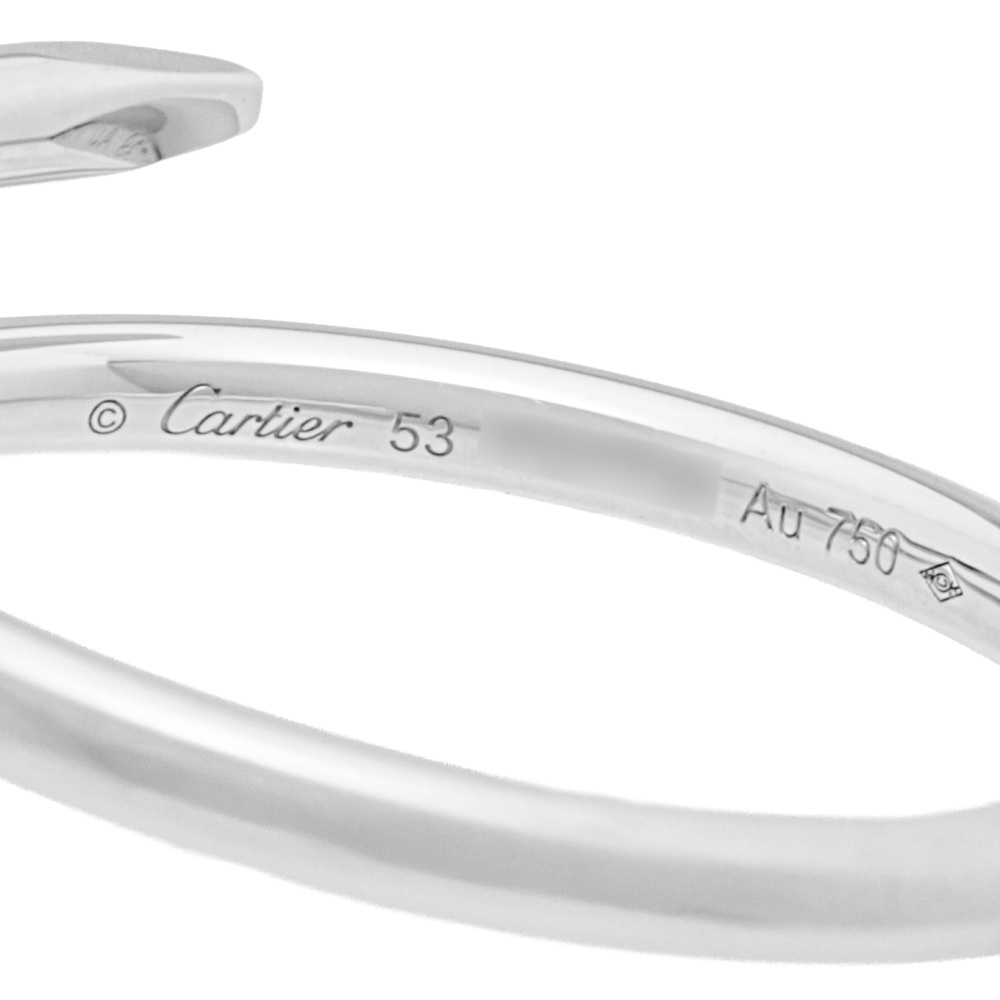 Cartier Juste un Clou Ring 18K White Gold B4226000